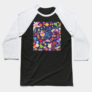 Flora vector (8) Baseball T-Shirt
